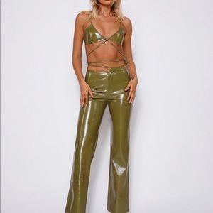 Tiger Mist set top and pants size small